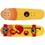 Drevený skateboard do 100 kg – plameniak